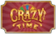 Bonus-Ergebnisplättchen „Crazy Time“.